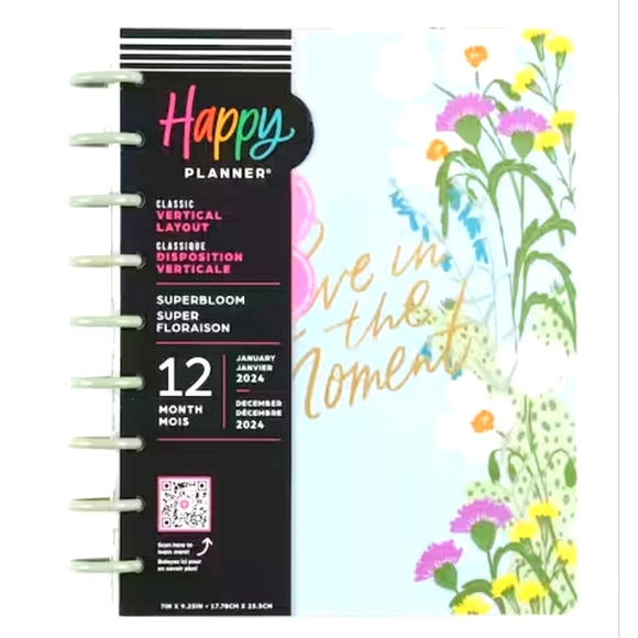 The Happy Planner Other - The Happy Planner 12 Months Planner